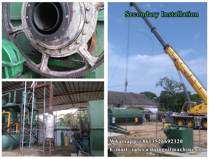 tyre pyrolysis equipment