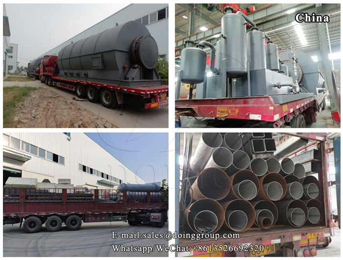 waste tyre pyrolysis plant