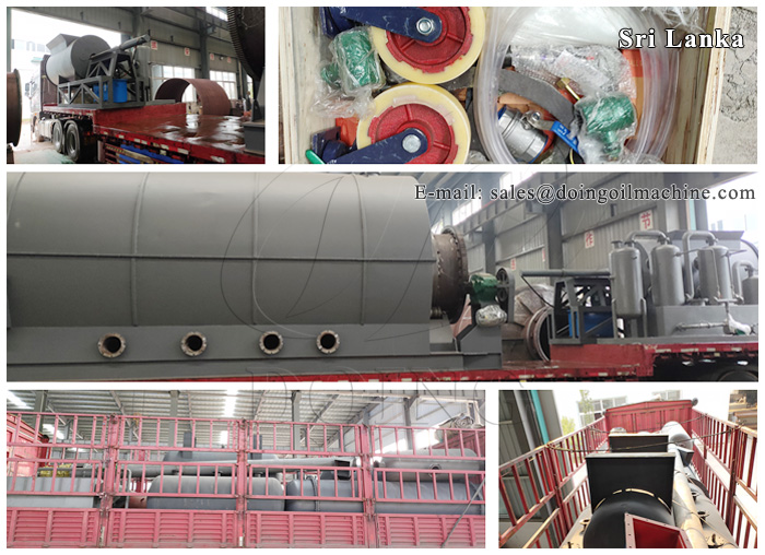 tyre to oil plant