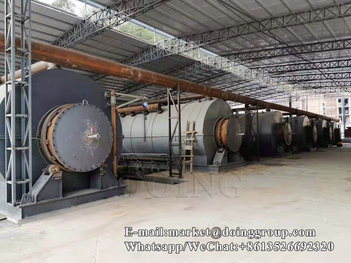 plastic pyrolysis machine