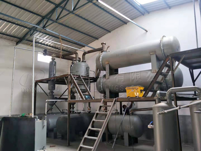 waste plastic pyrolysis plant