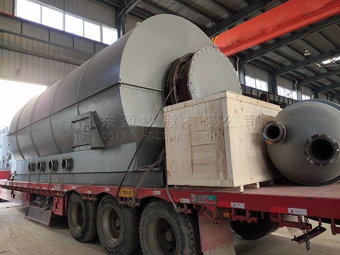 tyre pyrolysis plant