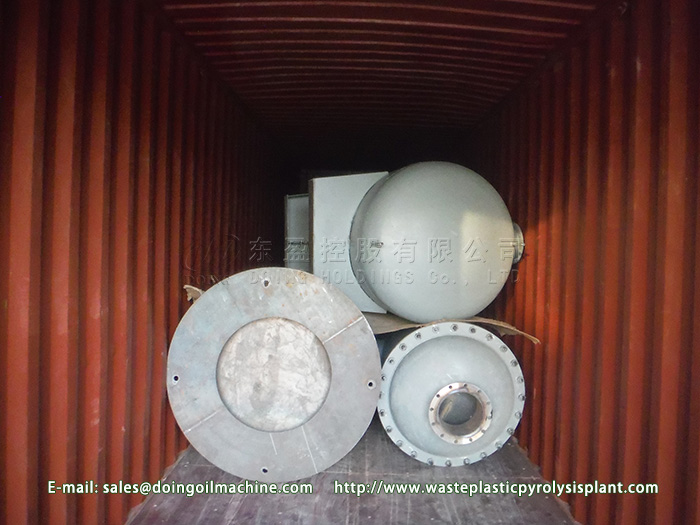 waste tyre pyrolysis equipment