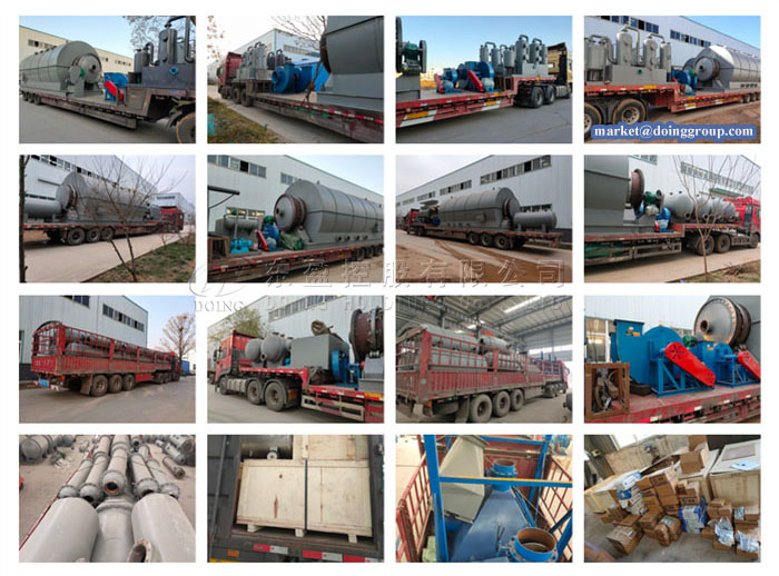 scrap tyre pyrolysis plant