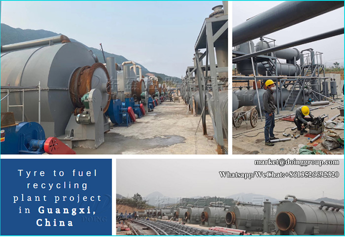 waste tyre pyrolysis plant