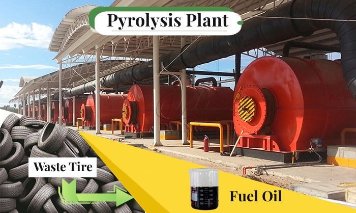 waste tire pyrolysis machine