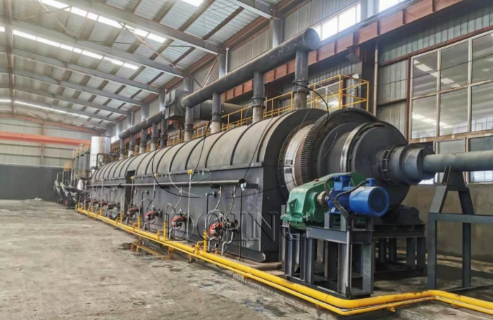 DOING fully continuous pyrolysis plant for sale