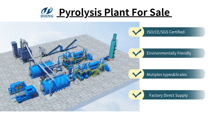 tire pyrolysis machine for sale