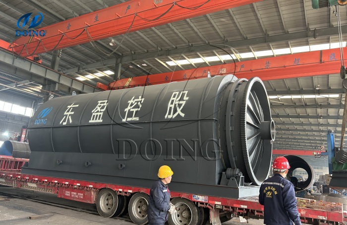 plastic pyrolysis plant in Inner Mongolia