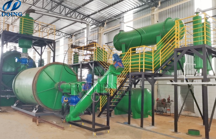 DOING waste plastic pyrolysis machines manufacturer