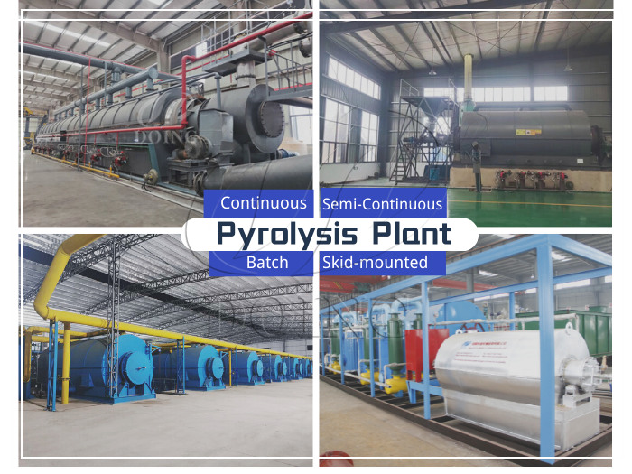 plastic pyrolysis machine for sale