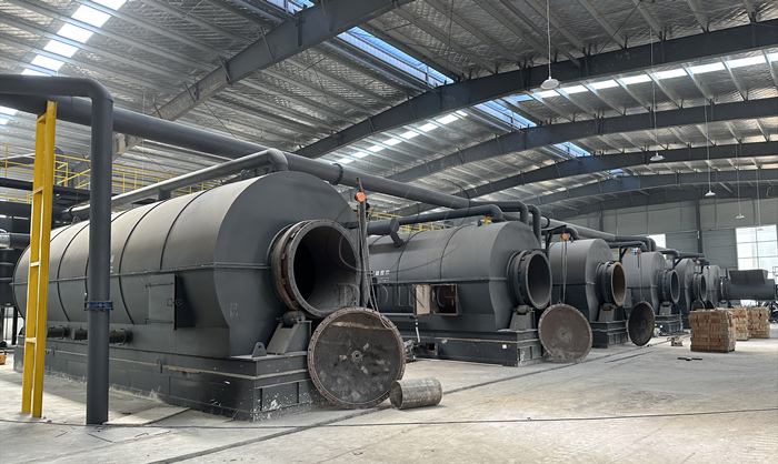 plastic pyrolysis production line